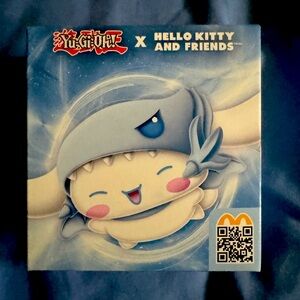 Yu Gi Oh X Hello Kitty, Cinnamoroll in Blue Eyes White Dragon Costume